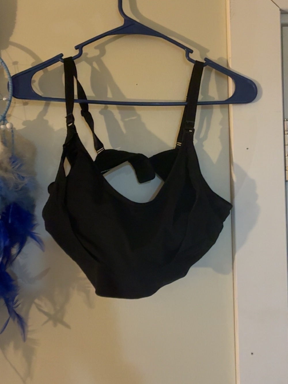 Secret Treasures Black Bra with Adjustable Straps